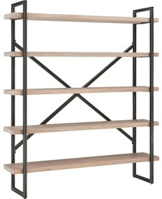 Goossens Wandmeubel Blake, Met 5 legplanken, 120 cm breed