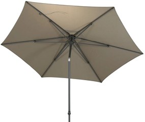 4 Seasons Outdoor | Azzurro parasol Ø 350 cm Taupe  Parasol    taupe weerbestendig