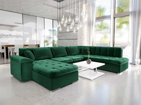 Hoekbank Comfivo Gemma V, Aanwezig, Aanwezig, 348x205x76cm, 159 kg, Poten: Kunststof