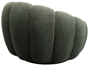 Kare Design Peppo Bloom Ronde Fauteuil Draaibaar Groen