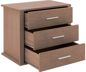 Goossens Inzetladenblok Wood Nature, Inzetladenblok met 3 lades