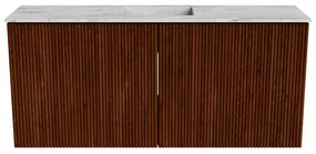 Mondiaz Joya DLux 90cm toiletmeubel ruby met wastafel faye midden zonder kraangat glace