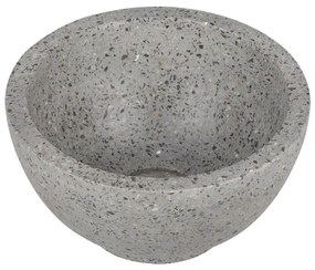 Differnz River waskom - 23x23x12cm - terrazzo grijs/grof 36.102.25