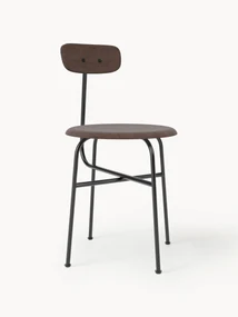 Houten stoel Afteroom met metalen frame