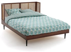 Vintage bed met lattenbodem Noya