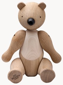 Handgemaakt decoratief object Bär van eikenhout