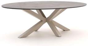 Bellagio Induno Ellips dining tuintafel 280x130cm