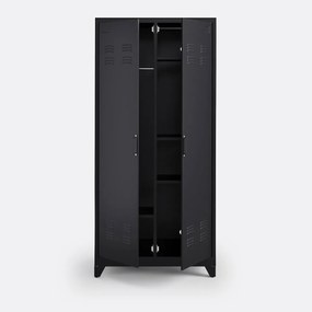 Metalen kast, 2 deuren, Hiba