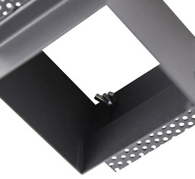 Inbouwspot zwart draai- en kantelbaar Trimless - Oneon Honey