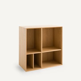 Kleine boekenkast in eikenfineer, Mikube