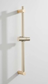 Saniclear Plus douche glijstang 60cm geborsteld messing mat goud