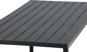 The Outsider Tuintafel - Toscane - Zwart - Alu/Polywood - 205x90 cm - The Outsider