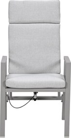 Garden Impressions Kasper tuinstoel verstelbaar - taupe