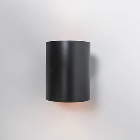 Moderne wandlamp zwart met goud rond - Sola Design, Modern G9 Binnenverlichting Lamp