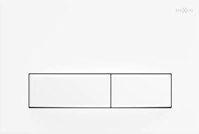 Mexen Fenix 09 spoelknop, wit mat - 600920