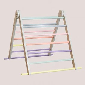 Pyqer Colors Kids Houten Leerdriehoek Veelkleurig Soft - Sklum