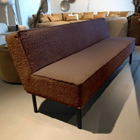 Comfortabele Eetkamerbank Teddy Bruin