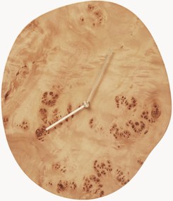 Houten wandklok Melt