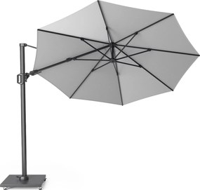 Platinum Challenger zweefparasol 3.5m T2 (excl. voet) licht grijs