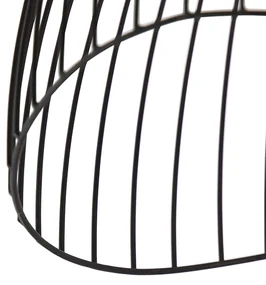 Design plafondlamp zwart 29 cm - Pua Design E27 rond Binnenverlichting Lamp