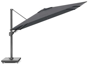 Platinum Challenger zweefparasol 2.6x3.5m T2 premium (excl. voet) faded black