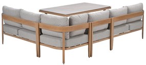 Garden Impressions San Mauro loungedining set 6-delig - napoli sand