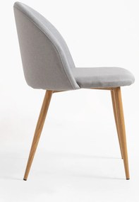 Pak 4 Vint Stoffen Stoelen