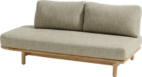 Taste by 4 Seasons Marco lounge hoekbank XL teak LoungebankLoungeset   houtkleur weerbestendig