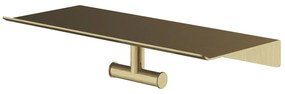 Hotbath &More dubbele handdoek haak voor planchet messing geborsteld PVD