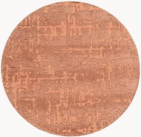 Rond jacquard in- & outdoor vloerkleed Baobab, wasbaar