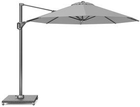 Zweefparasol Ø3m T1 (excl.voet) Grijs-antraciet Platinum Voyager