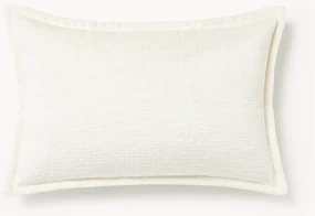 Bouclé kussenhoes Shannon OW 40x60