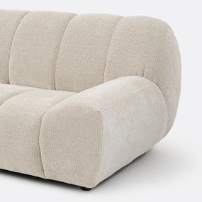 Nuria vintage ribfluwelen hoekbank links