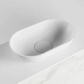 Mondiaz Fowy toiletmeubel 120cm Carrara met witte waskom links zonder kraangat