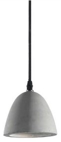 Hanglamp Boss & Wessing Decorativo IP20 E27 60W 12x11 cm Betonlook