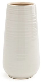 Vaas in keramiek, met email  H29,5 cm, Mikoly