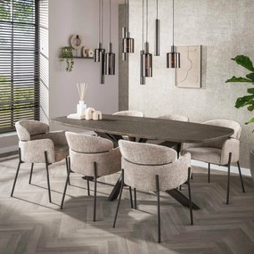 Hanglamp Met Cilindervormige Glazen