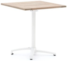 Inklapbare tafel Bellagio  | Vierkant  | Tuintafel Aluminium | 70x70cm | 2 personen | Kees Smit Tuinmeubelen