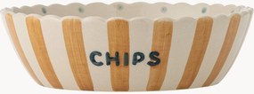 Handbeschilderde serveerschaal Chip