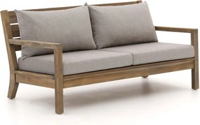 + 15% kassakorting | Loungebank Tuin ROUGH | Hout | 2 personen | Tuinbank Old Teak Greywash | 150cm | Incl. kussens | Kees Smit Tuinmeubelen