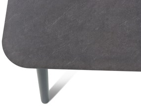 Tuinset 6 personen 220 cm Kunststof Taupe Lifestyle Garden Furniture Salina/Tavano