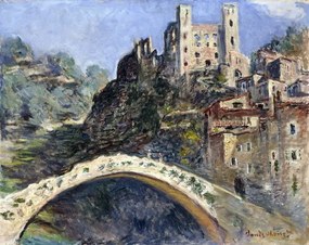 Kunstreproductie Dolceacqua, 1884, Monet, Claude