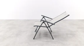 Hartman Monza alu/Chaneo verstelbare tuinset - 220x100 cm. - 7-delig
