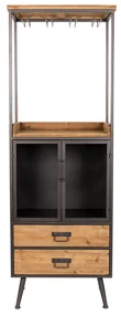 Hoog Wijnkabinet - 60x40x171cm.