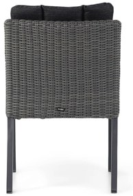 Tuinset 6 personen 240 cm Wicker Grijs Garden Collections Oxbow/Forest