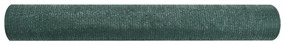 vidaXL Privacynet 75 g/m² 1x25 m HDPE groen
