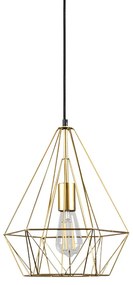 Smart industriële hanglamp goud incl. wifi ST64 - Carcass