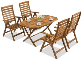 Houten tuinset Laos/Bombaj 4 Garden Point