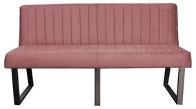 Eetkamerbank - Hengelo - stof Element roze 10 - 200 cm