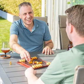 Garden Impressions Adana tuintafel 180x100 - donker grijs